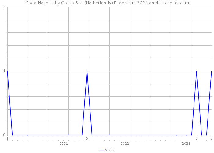 Good Hospitality Group B.V. (Netherlands) Page visits 2024 