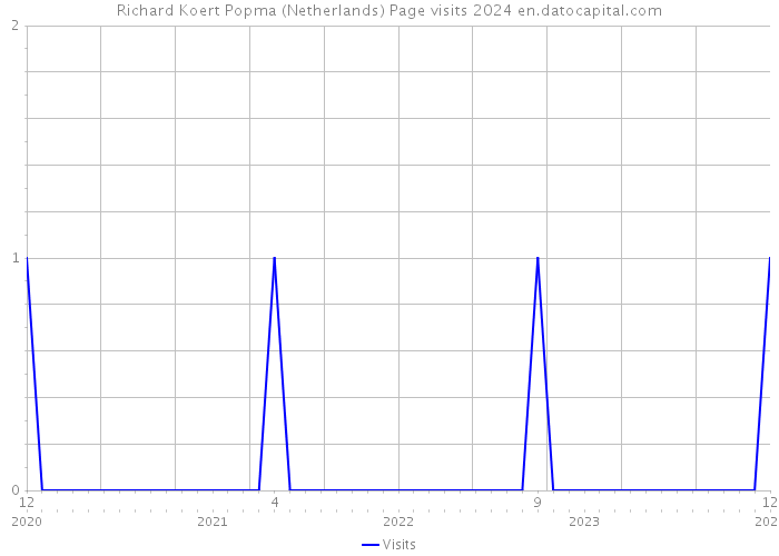 Richard Koert Popma (Netherlands) Page visits 2024 