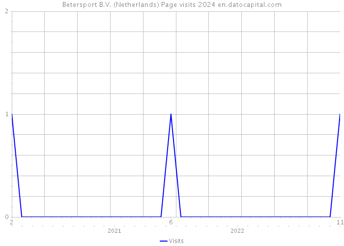 Betersport B.V. (Netherlands) Page visits 2024 