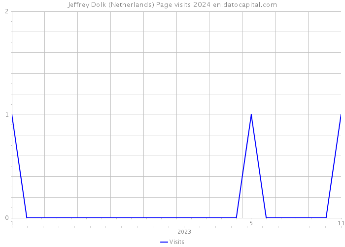 Jeffrey Dolk (Netherlands) Page visits 2024 