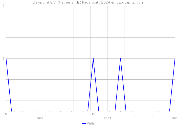 Dewpoint B.V. (Netherlands) Page visits 2024 