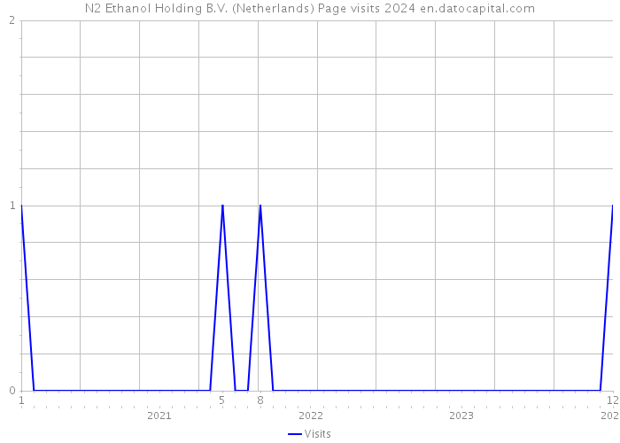 N2 Ethanol Holding B.V. (Netherlands) Page visits 2024 