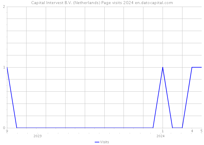 Capital Intervest B.V. (Netherlands) Page visits 2024 