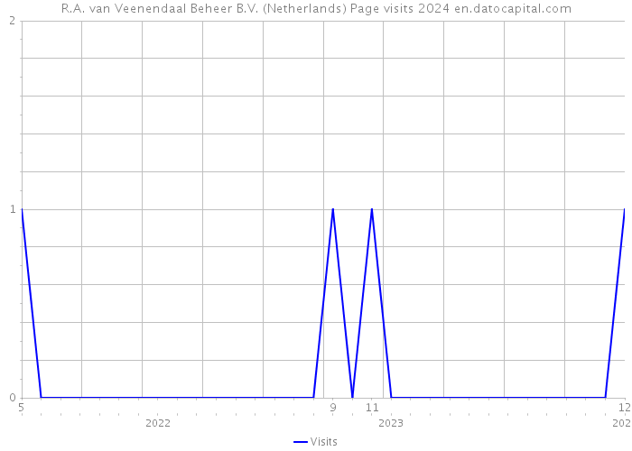 R.A. van Veenendaal Beheer B.V. (Netherlands) Page visits 2024 