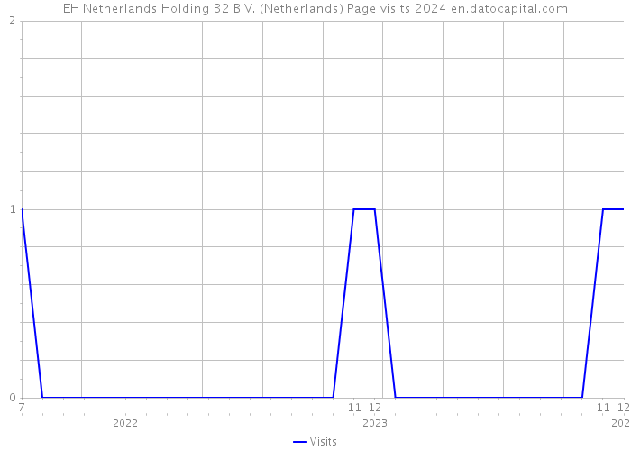 EH Netherlands Holding 32 B.V. (Netherlands) Page visits 2024 