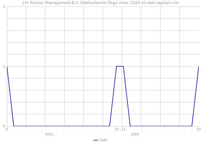 J.H. Fischer Management B.V. (Netherlands) Page visits 2024 