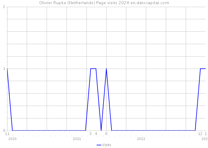 Olivier Rupke (Netherlands) Page visits 2024 