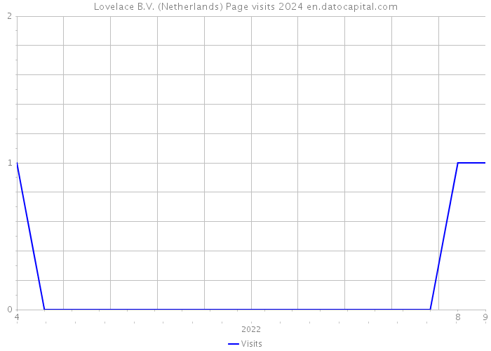 Lovelace B.V. (Netherlands) Page visits 2024 