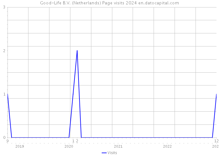 Good-Life B.V. (Netherlands) Page visits 2024 
