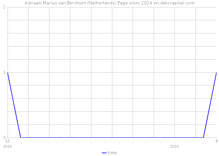 Adriaan Marius van Berchum (Netherlands) Page visits 2024 