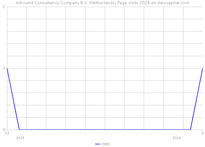 Allround Consultancy Company B.V. (Netherlands) Page visits 2024 