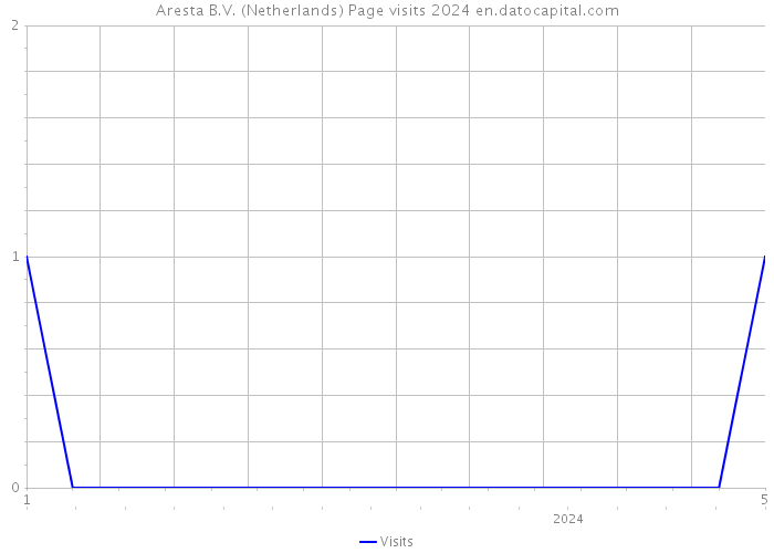 Aresta B.V. (Netherlands) Page visits 2024 