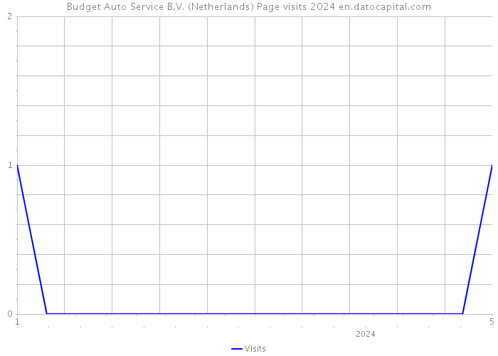 Budget Auto Service B.V. (Netherlands) Page visits 2024 