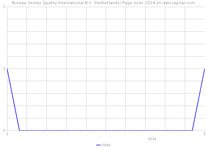 Bureau Veritas Quality International B.V. (Netherlands) Page visits 2024 