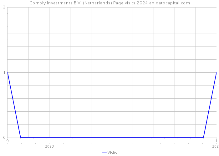 Comply Investments B.V. (Netherlands) Page visits 2024 