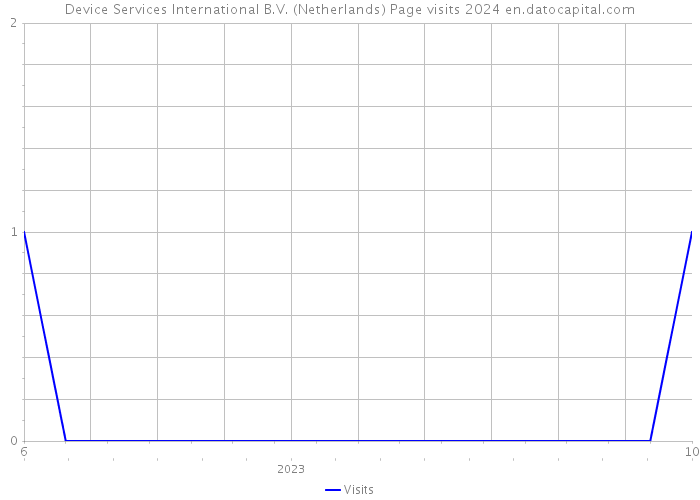 Device Services International B.V. (Netherlands) Page visits 2024 