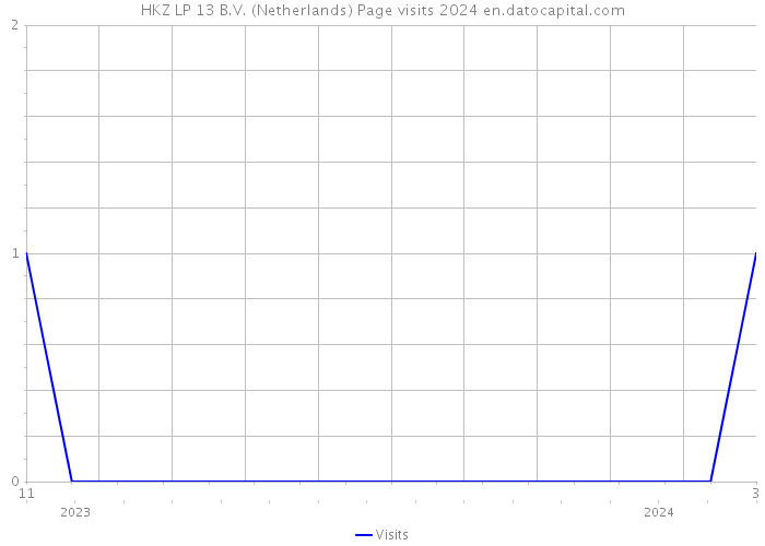 HKZ LP 13 B.V. (Netherlands) Page visits 2024 