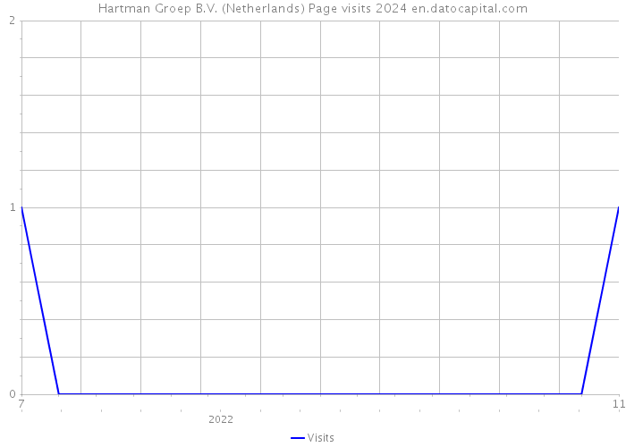 Hartman Groep B.V. (Netherlands) Page visits 2024 