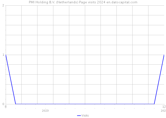PMI Holding B.V. (Netherlands) Page visits 2024 