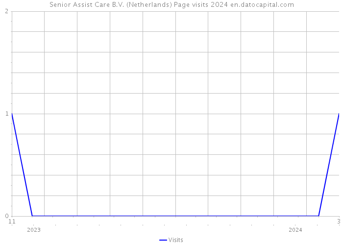Senior Assist Care B.V. (Netherlands) Page visits 2024 