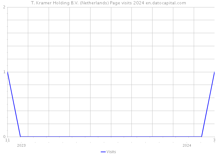 T. Kramer Holding B.V. (Netherlands) Page visits 2024 