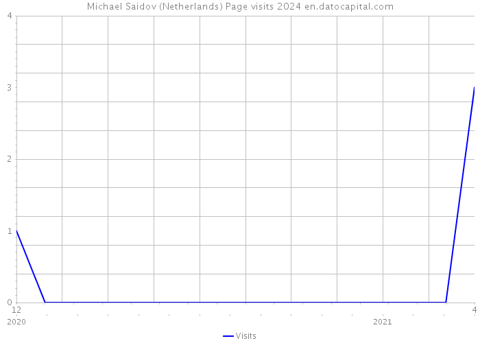 Michael Saidov (Netherlands) Page visits 2024 