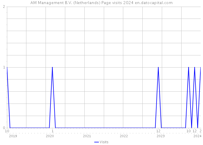 AM Management B.V. (Netherlands) Page visits 2024 