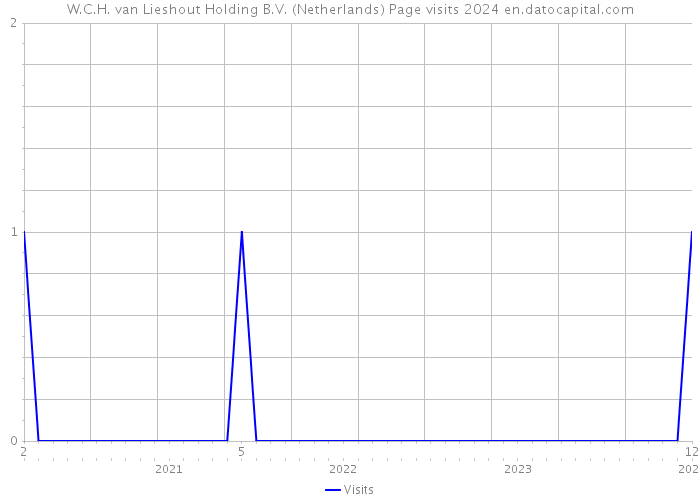 W.C.H. van Lieshout Holding B.V. (Netherlands) Page visits 2024 