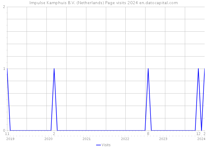 Impulse Kamphuis B.V. (Netherlands) Page visits 2024 