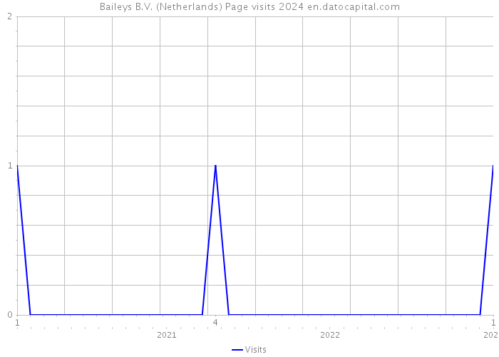 Baileys B.V. (Netherlands) Page visits 2024 