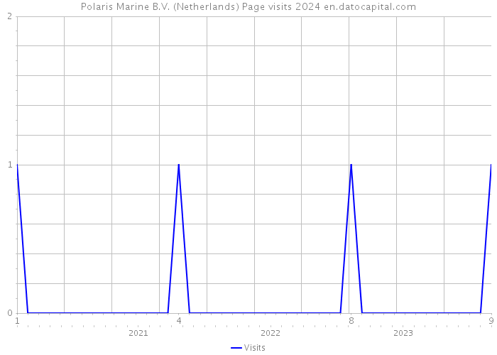 Polaris Marine B.V. (Netherlands) Page visits 2024 