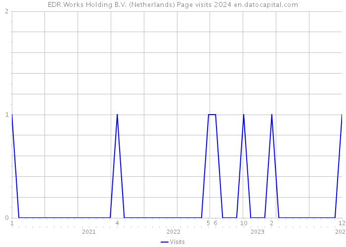 EDR Works Holding B.V. (Netherlands) Page visits 2024 