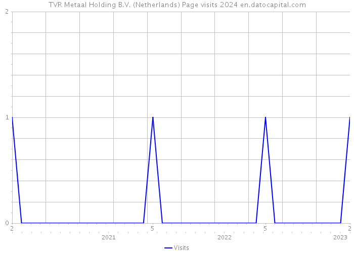 TVR Metaal Holding B.V. (Netherlands) Page visits 2024 