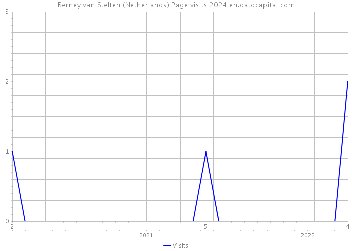 Berney van Stelten (Netherlands) Page visits 2024 