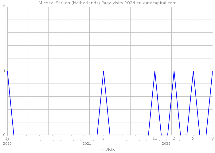 Michael Serkan (Netherlands) Page visits 2024 