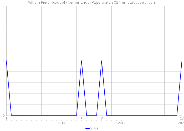 Willem Pieter Roobol (Netherlands) Page visits 2024 