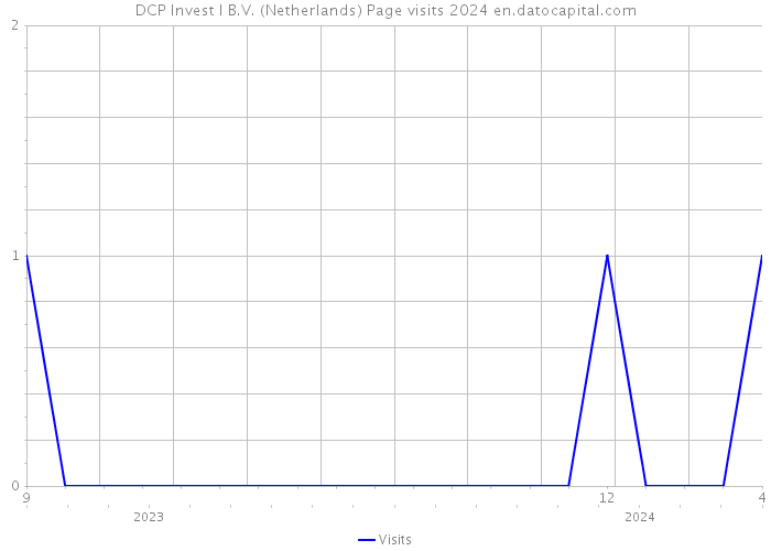 DCP Invest I B.V. (Netherlands) Page visits 2024 