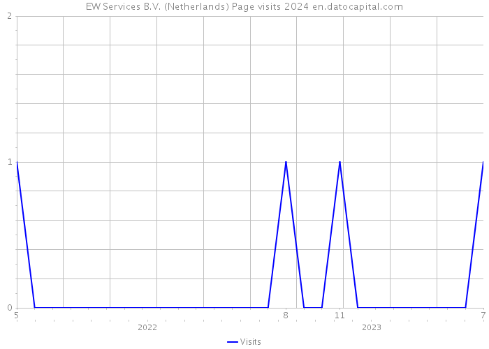 EW Services B.V. (Netherlands) Page visits 2024 