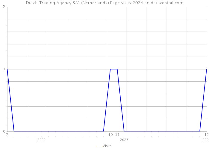 Dutch Trading Agency B.V. (Netherlands) Page visits 2024 