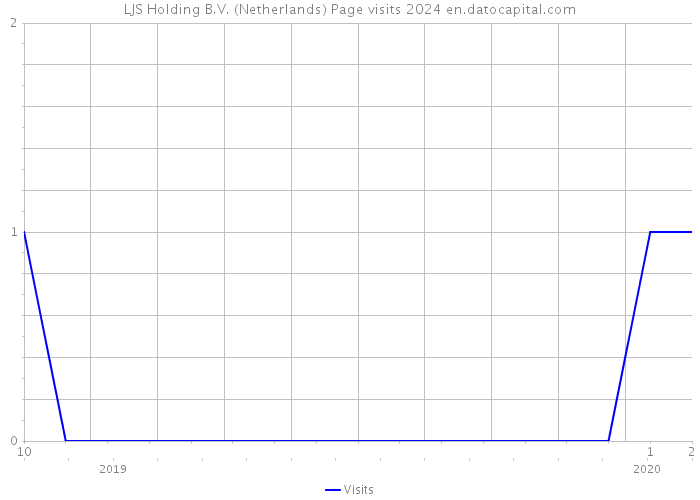 LJS Holding B.V. (Netherlands) Page visits 2024 