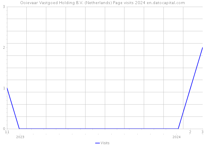 Ooievaar Vastgoed Holding B.V. (Netherlands) Page visits 2024 