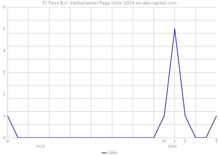 FJ Twee B.V. (Netherlands) Page visits 2024 