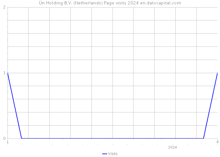 Ün Holding B.V. (Netherlands) Page visits 2024 