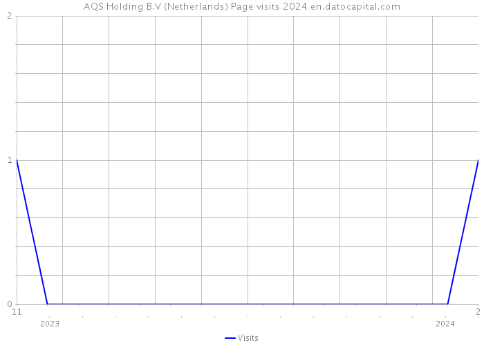 AQS Holding B.V (Netherlands) Page visits 2024 