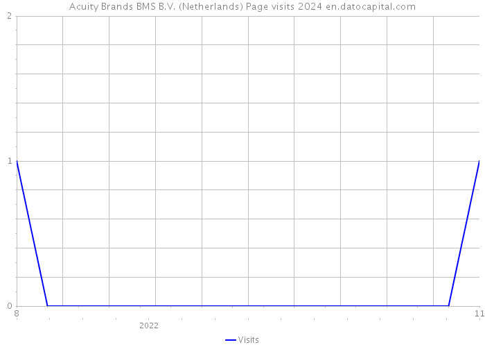 Acuity Brands BMS B.V. (Netherlands) Page visits 2024 