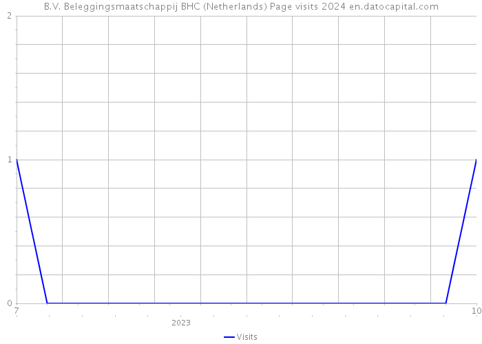 B.V. Beleggingsmaatschappij BHC (Netherlands) Page visits 2024 