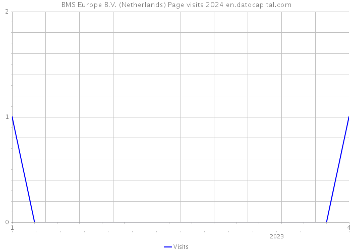 BMS Europe B.V. (Netherlands) Page visits 2024 