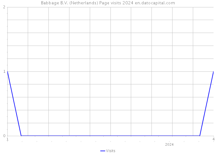 Babbage B.V. (Netherlands) Page visits 2024 