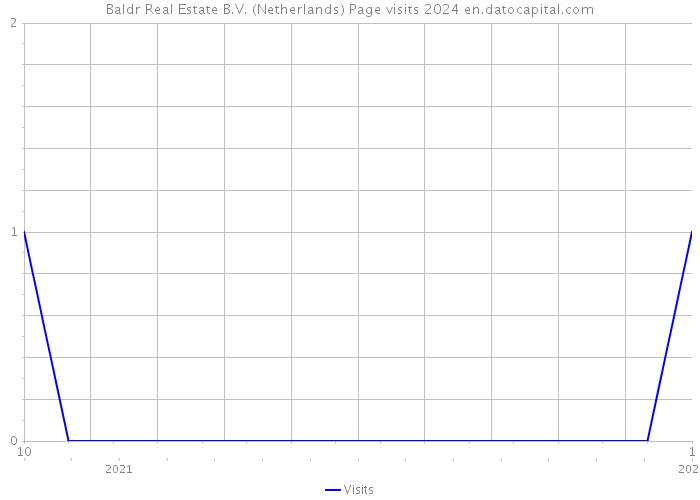 Baldr Real Estate B.V. (Netherlands) Page visits 2024 