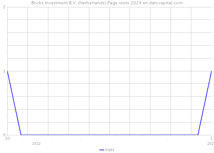 Bricks Investment B.V. (Netherlands) Page visits 2024 
